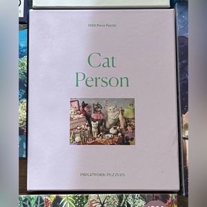 “Cat Person” 1000 Piece Piecework Puzzles